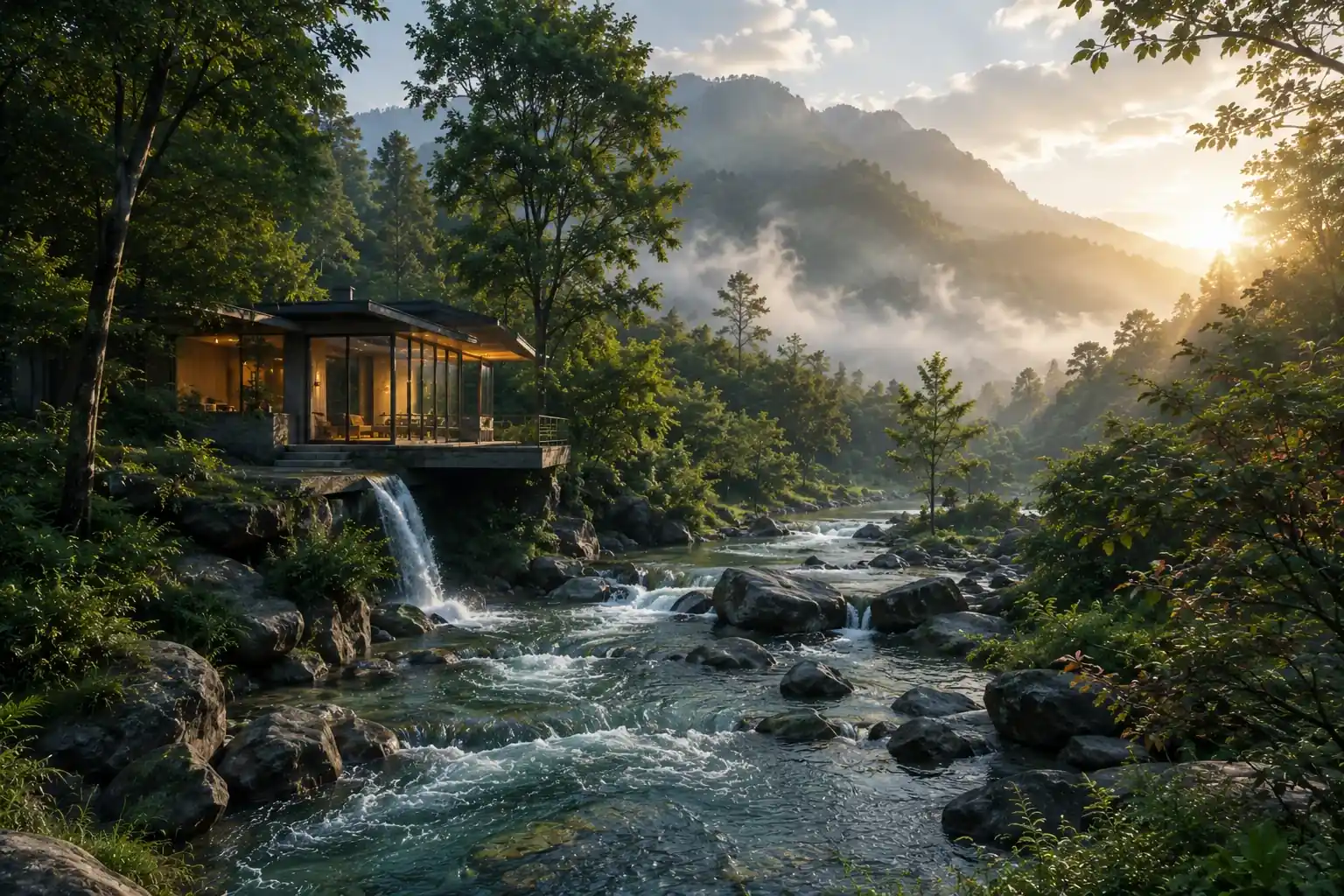 Serenity Hills cinematic landscape